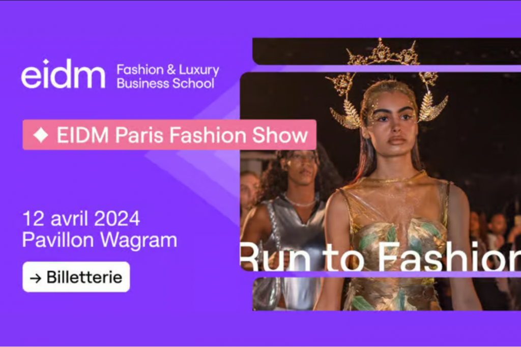 Run To Fashion EIDM Paris fashion show