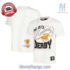 Unisex Homme + Femme Cream Kentucky Derby 149 1875 T-Shirt