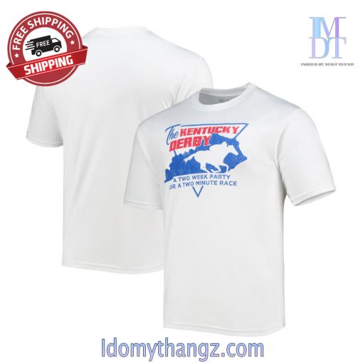 Men’s White Kentucky Derby State T-Shirt