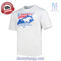 Men's White Kentucky Derby State T-Shirt