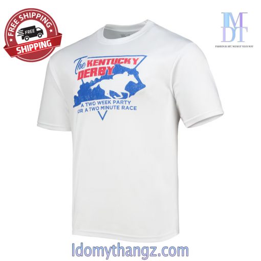 Men’s White Kentucky Derby State T-Shirt