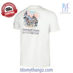 Men’s Vineyard Vines Kentucky Derby 150 Painted Race T-Shirt