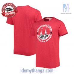 Men’s Homage Red Kentucky Derby Racing T-Shirt