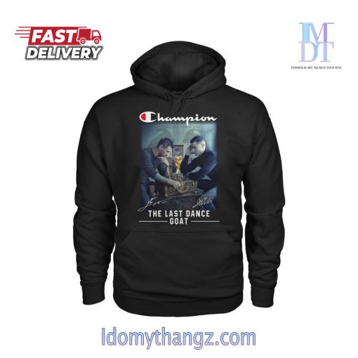 Champion Victory Is A State Of Mind Messi And Ronaldo Signature Hoodie