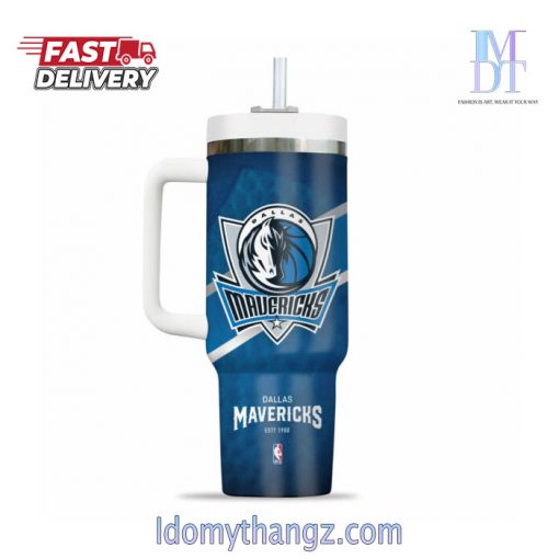 Premium Dallas Mavericks Stanley Tumbler 40 Oz