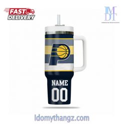 Premium Indiana Pacers Stanley Tumbler 40 Oz