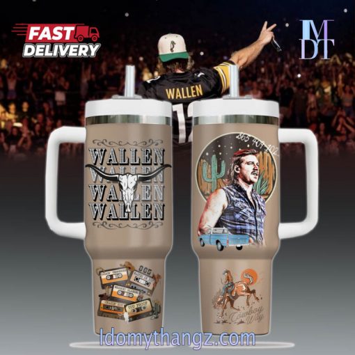 Premium Morgan Wallen Stanley Tumbler 40 Oz