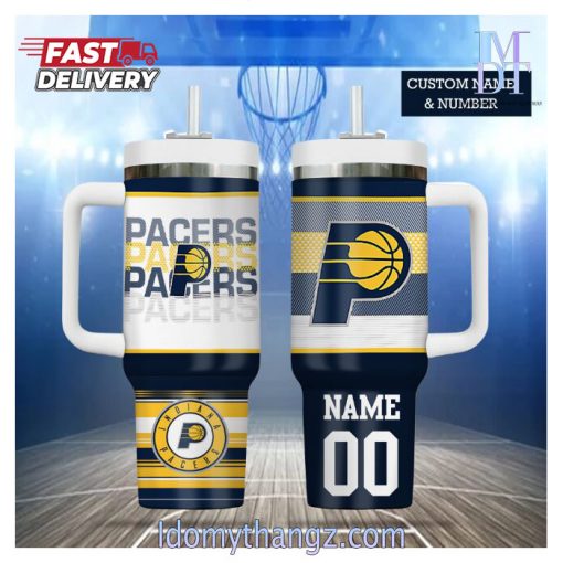 Premium Indiana Pacers Stanley Tumbler 40 Oz