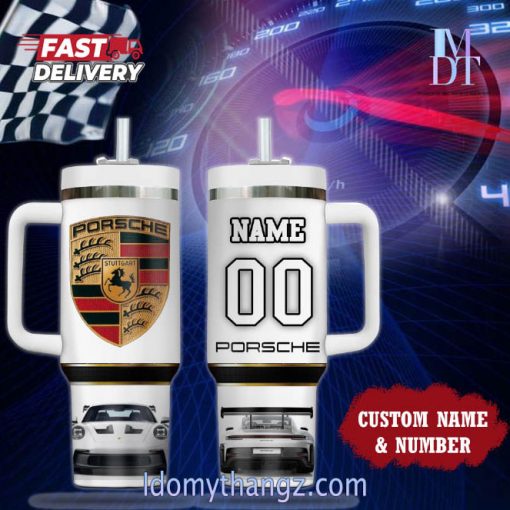 Premium Porsche Stanley Tumbler 40 Oz