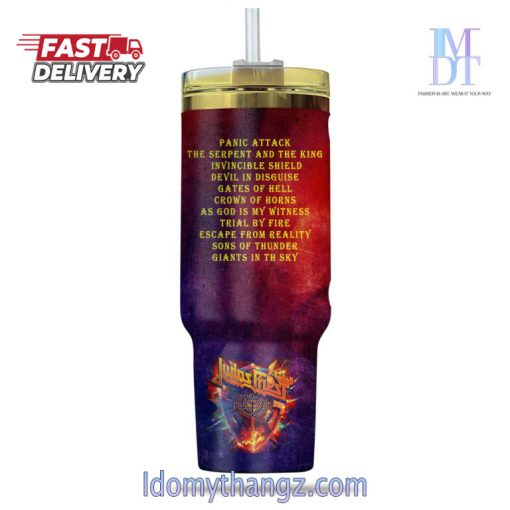 Premium Judas Priest Stanley Tumbler 40 Oz