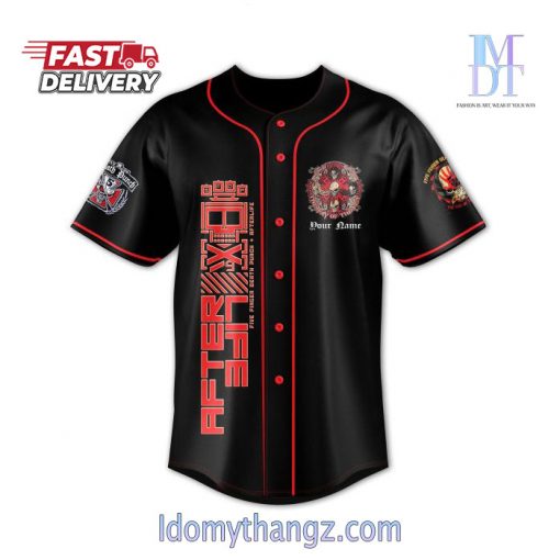 Customized Five Finger Death Punch Gun Baseball Jersey