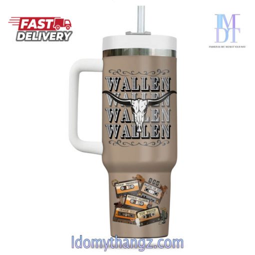 Premium Morgan Wallen Stanley Tumbler 40 Oz