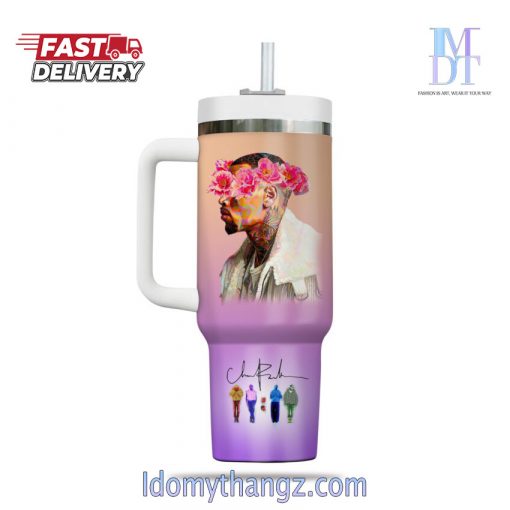 Premium Chris Brown Stanley Tumbler 40 Oz