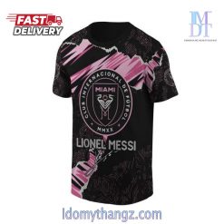 Inter Miami Leo Messi Black T-Shirt
