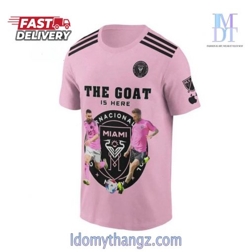 Inter Miami Leo Messi Pink T-Shirt