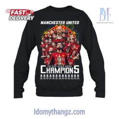 Manchester United FA 2023 2024 Champions Sweater