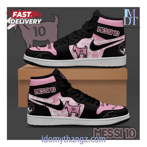 Messi 10 Inter Miami Air Jordan 1