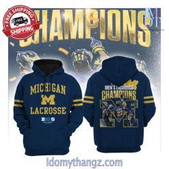 Michigan Men’s Lacrosse Champions B1G Hoodie