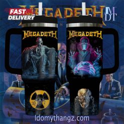 Premium Megadeth Stanley Tumbler 40 Oz