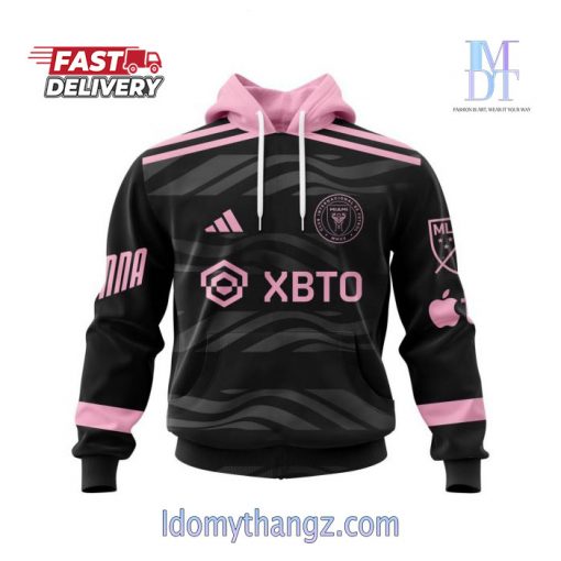 Personalized Inter Miami CF Black 2023 Hoodie