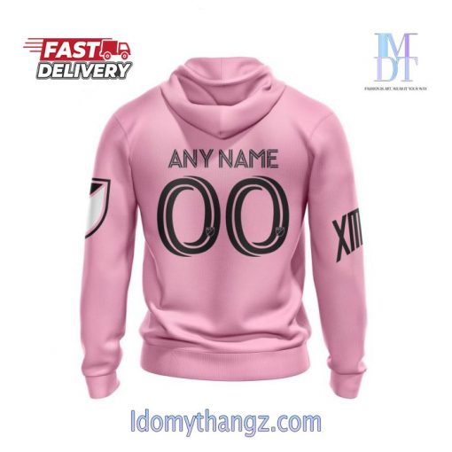 Personalized Inter Miami CF Pink 2023 Hoodie