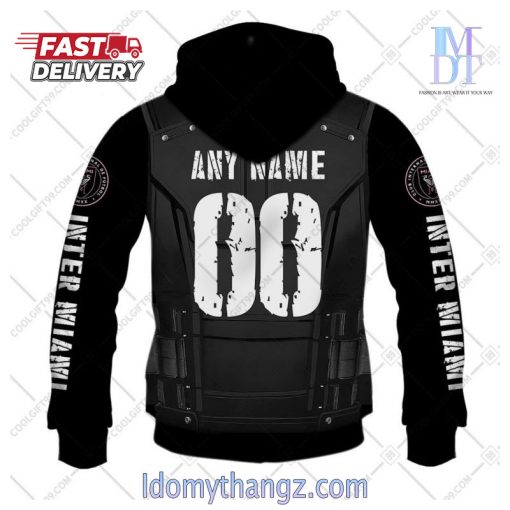 Personalized MLS Inter Miami CF Punisher Design Hoodie