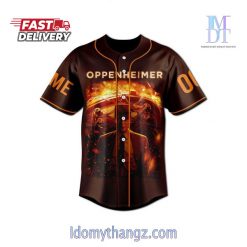 PREMIUM Oppenheimer The Destroyer Of Worlds Custom Baseball Jersey