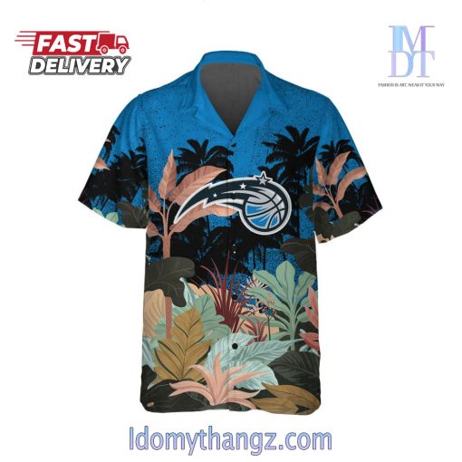 Orlando Magic Team Logo Pattern Tropical Hawaiian Set