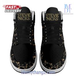Stevie Nicks Special Black And Gold Air Jordan 1