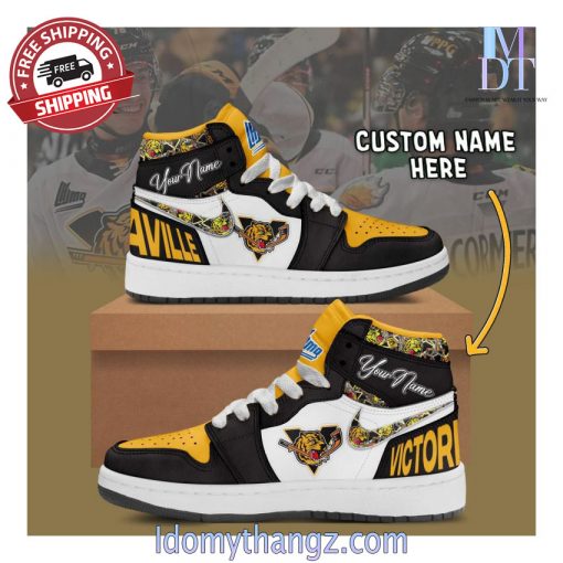 Victoriaville Tigres Custom Name Air Jordan 1