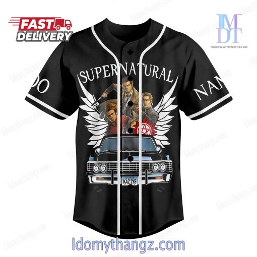 Supernatural Join The Hunt Custom Baseball Jersey