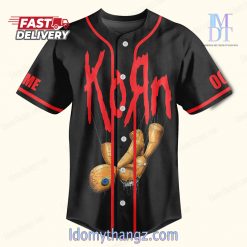 Korn Another Day Rotting In Vain Custom Baseball Jersey