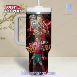 Cristiano Ronaldo CR7 Custom Stanley Tumbler