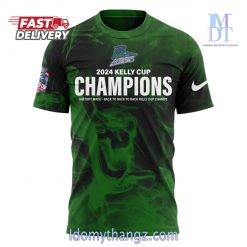 Limited Edition Florida Everblades Champions Kelly Cup T-Shirt