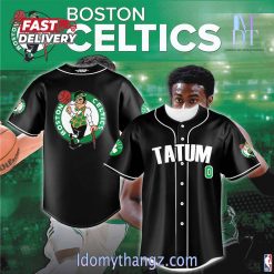NBA Finals Jayson Tatum Team Boston Celtics 2024 Baseball Jersey