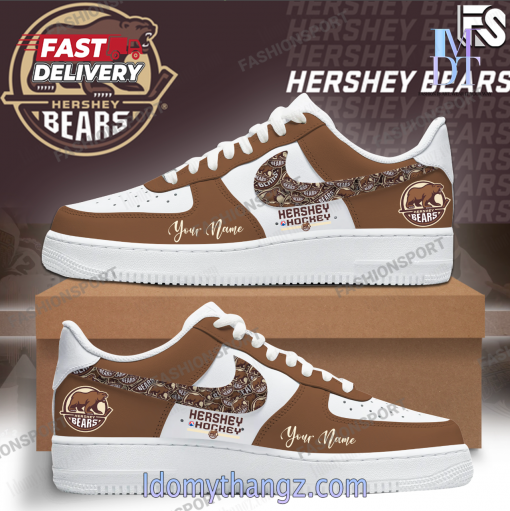 AHL Hershey Bears Personalized Air Force 1