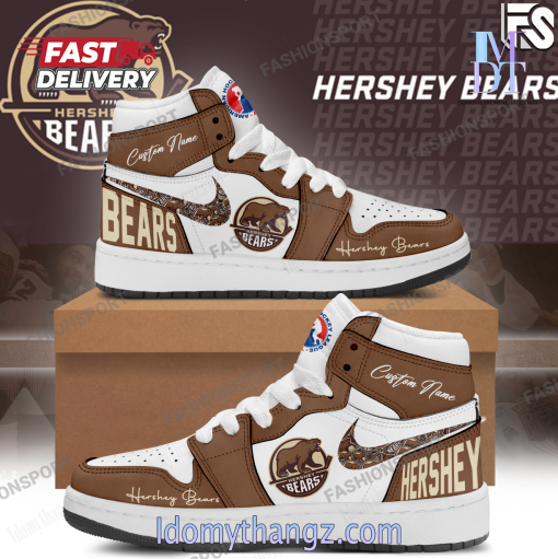 AHL Hershey Bears Personalized Air Jordan 1