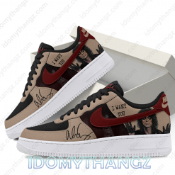 Alice Cooper I Want You Air Force 1 Sneakers