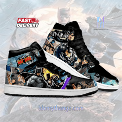 PREMIUM Batman x Catwoman Air Jordan Hightop Shoes
