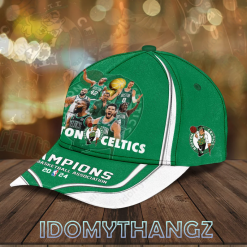 Boston Celtics National Basketball Association Champions Cap 3