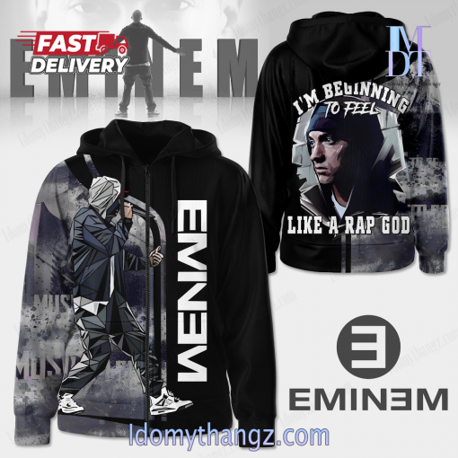 Eminem Feel Like A Rap God Hoodie