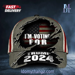 I’m Voting For The Felon American Flag Hat