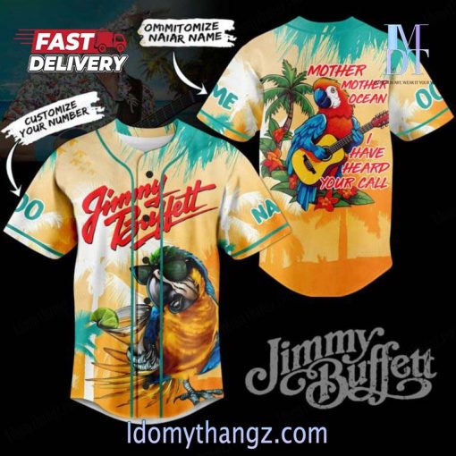 Jimmy Buffett I Have Heard Your Call Customized Baseball Jersey