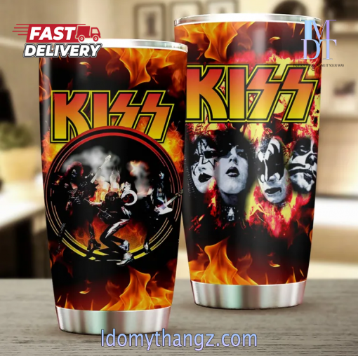 Kiss Band Tumbler