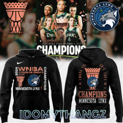 Minnesota Lynx 2024 COMMISSIONER CUP CHAMPIONS Hoodie