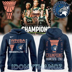 Minnesota Lynx 2024 COMMISSIONER CUP CHAMPIONS Hoodie