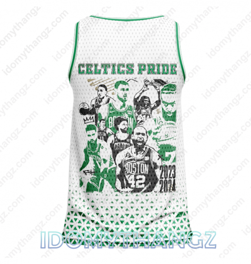 NBA Finals Conference Champions 2024 Boston Celtics All Over Print Basketball Jersey