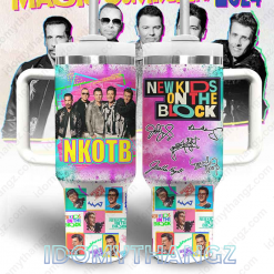 New Kids On The Block Signature Stanley Tumbler