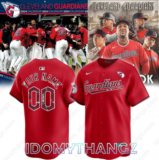 Personalized Cleveland Guardians Custom Baseball Jersey