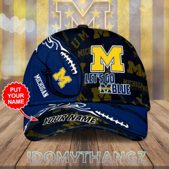 Personalized Michigan Wolverines Classic Cap